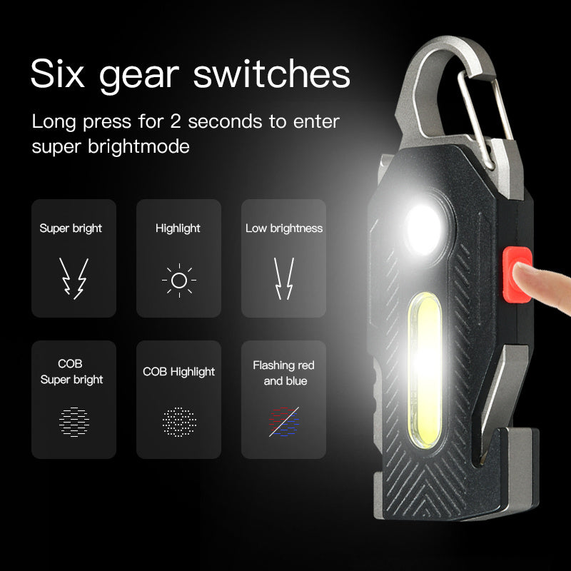 Multifunctional Keychain Light
