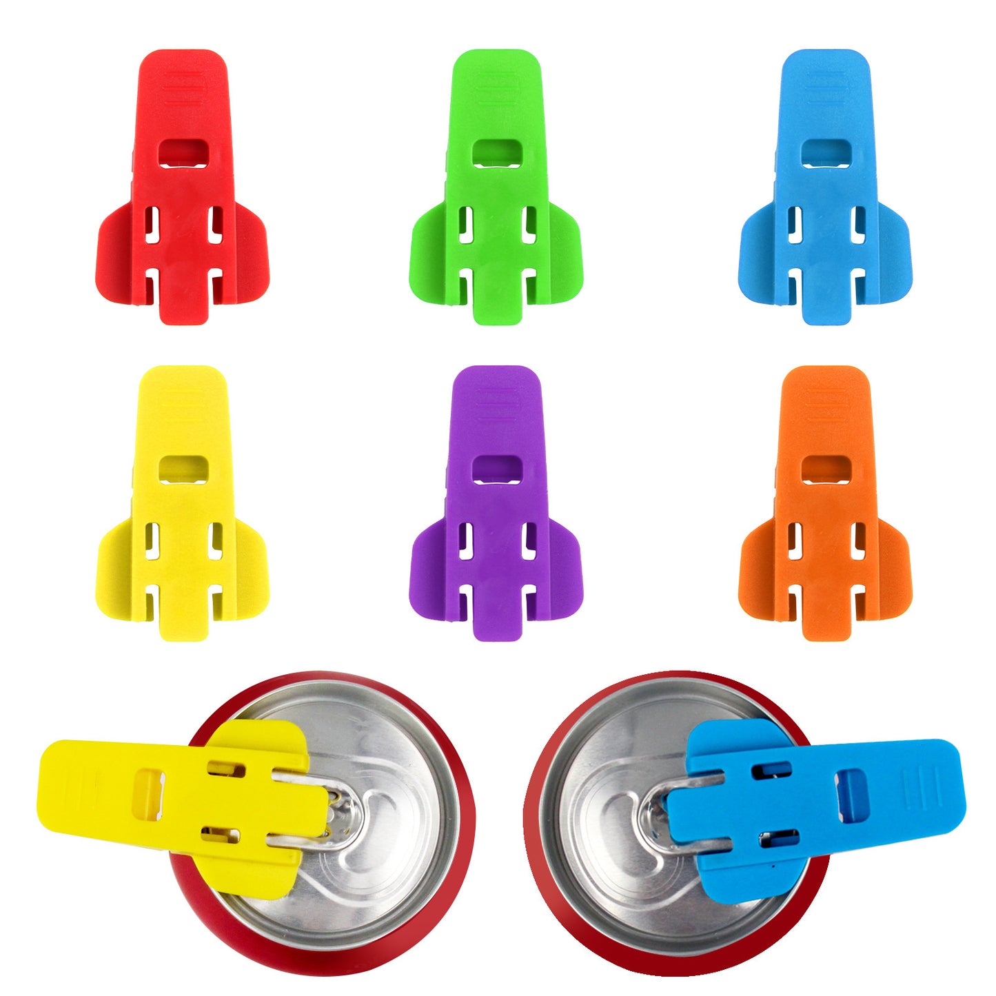 Colored Plastic Beverage Can Openers