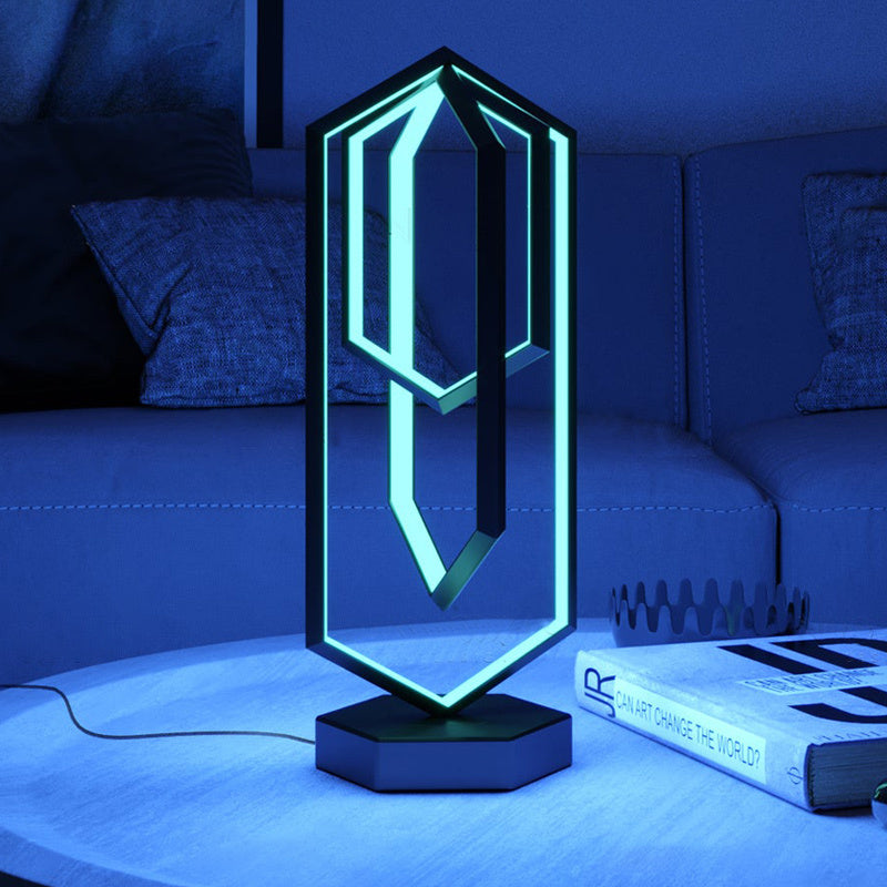 Modern Minimalist Polygon Living Room Bedroom RGB Mood Light